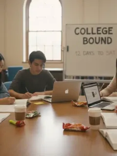 Students preparing for 2026 standardized tests for college admissions.