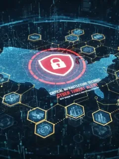 Secure digital network protecting US infrastructure from cyber threats