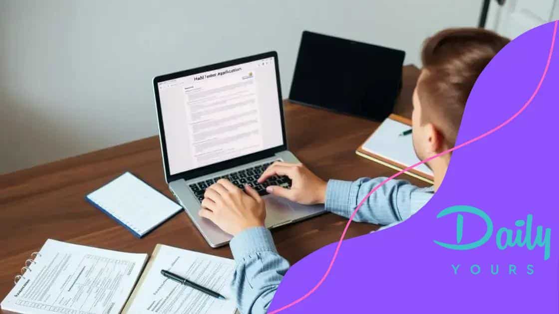 Navigating the application process for freelancers