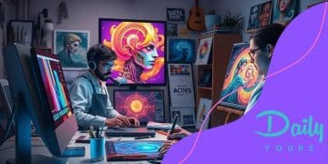 AI's impact on creative industries in 2025