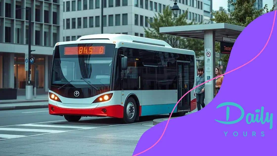 Benefits for public transportation systems