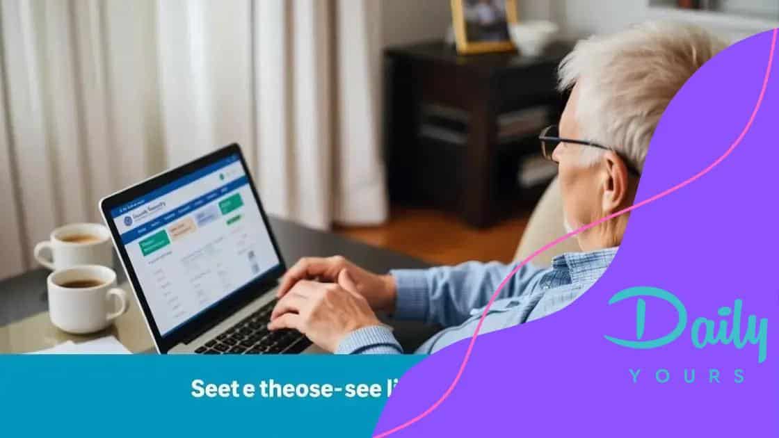 How to check your benefits online
