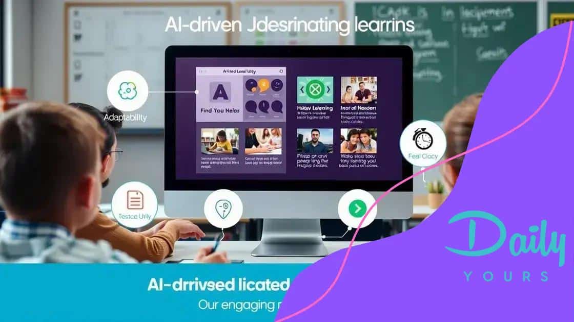 Key features of effective AI-driven learning tools
