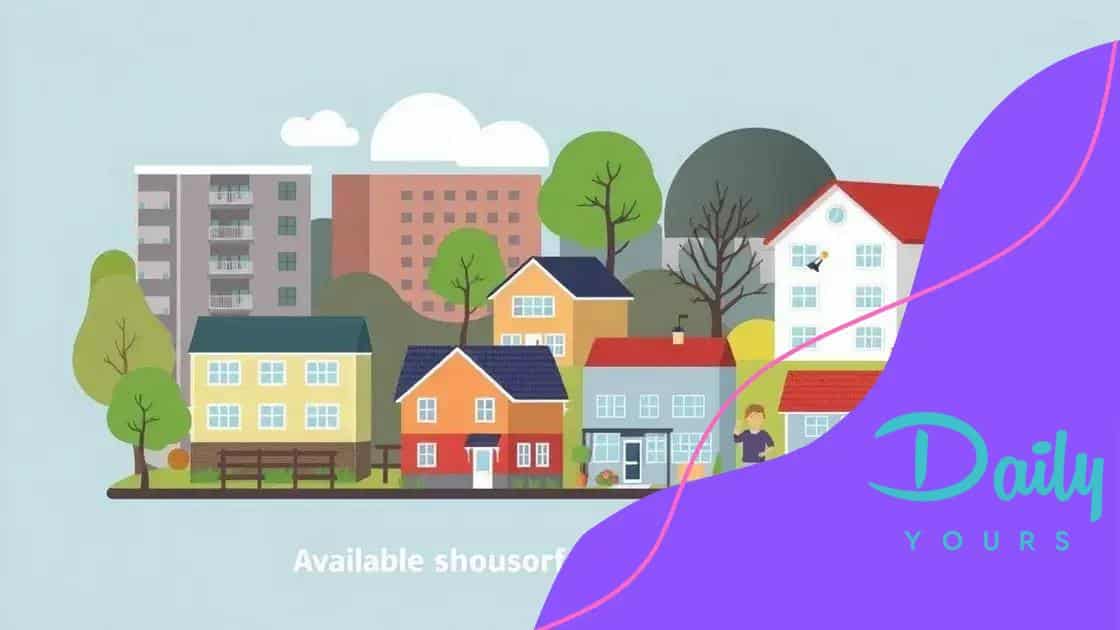 Types of housing programs available