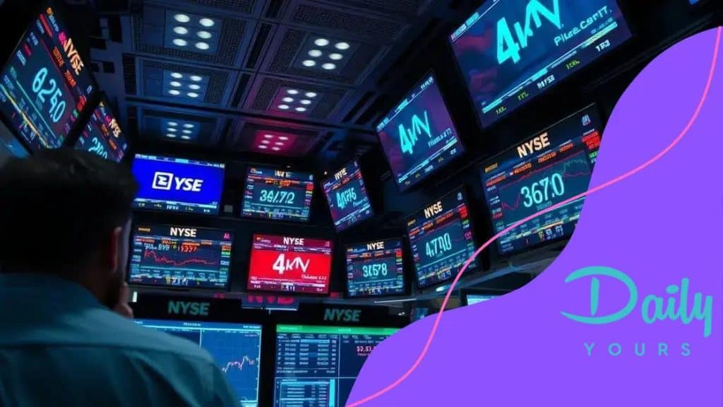 Stock market volatility due to tariff threats is rising in 2025
