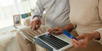 A couple learning about Social Security Benefits Update.