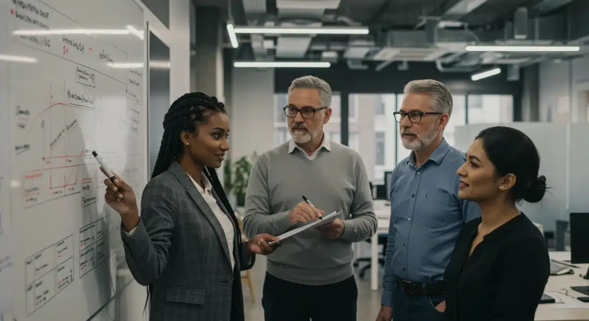 Tech professionals collaborating after achieving certifications