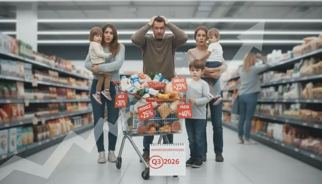 Economic Forecast: Experts Predict a 7% Inflation Rate for Essential Goods Through Q3 2026