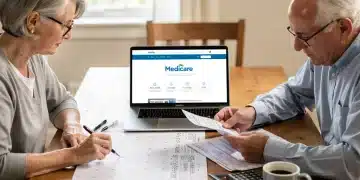 Senior couple planning finances for Medicare Part B premiums 2026