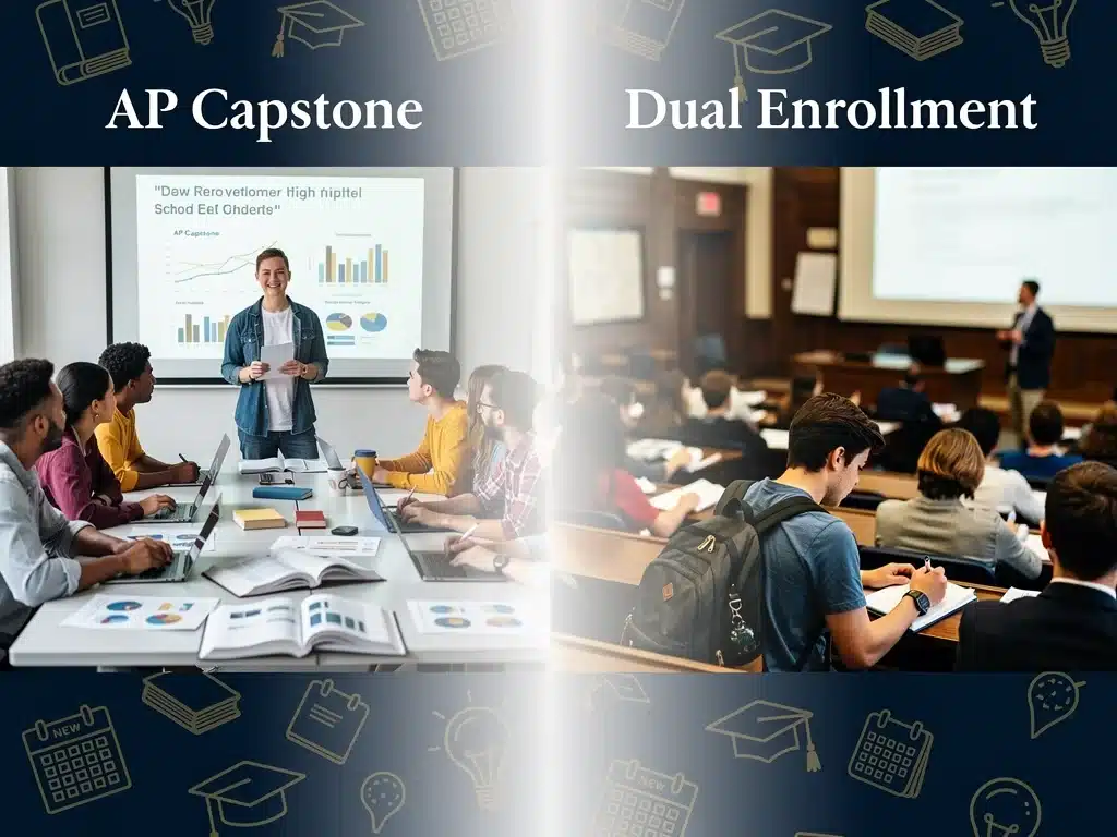 AP Capstone vs. Dual Enrollment: Maximizing Transferable College Credits with an 85% Acceptance Rate Strategy